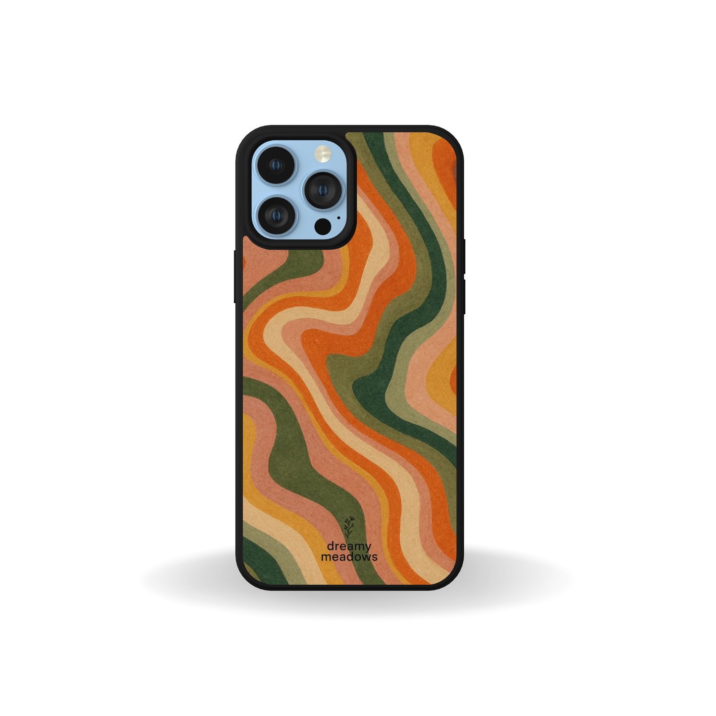 Retro Swell iPhone Case