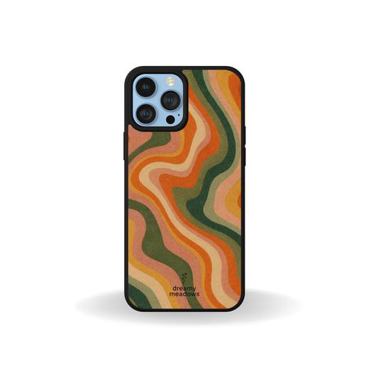 Retro Swell iPhone Case
