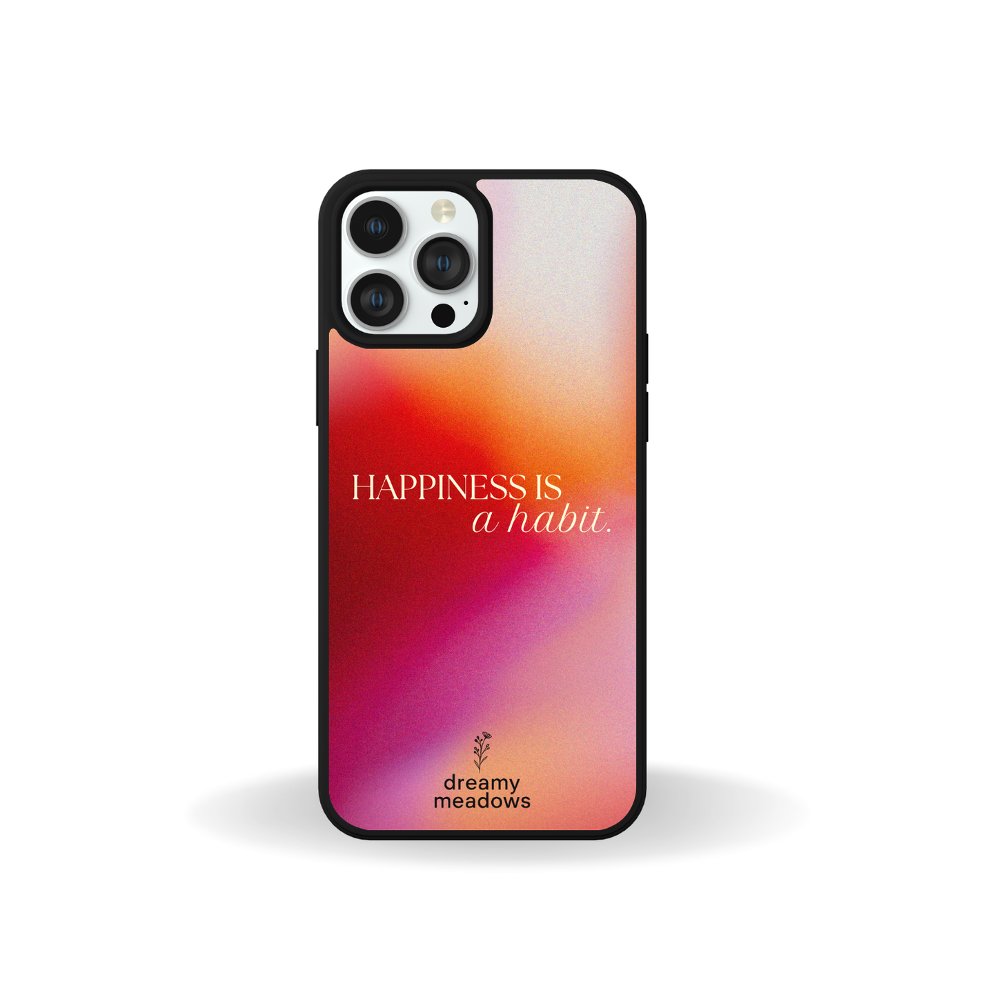 Happiness Habit iPhone Case