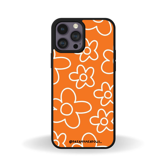 Orange Bloom iPhone Case